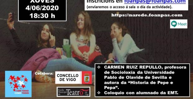 Vídeo do webinar de Carmen Ruíz: #REBOBINA a historía de Pepa e Pepe.