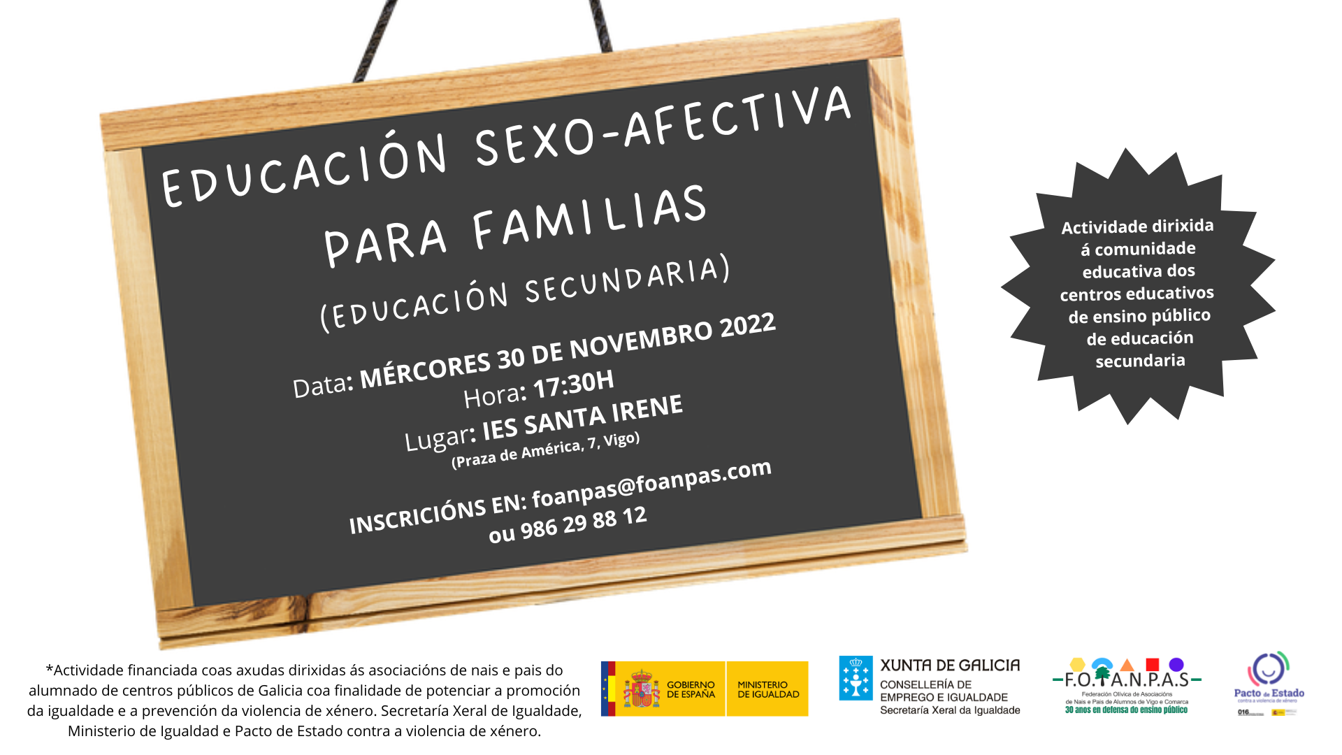 EducaciÓn Sexo Afectiva Para Familias EducaciÓn Secundaria Foanpas 7102